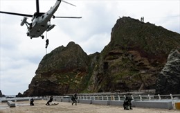 Hàn Quốc tập trận gần quần đảo tranh chấp